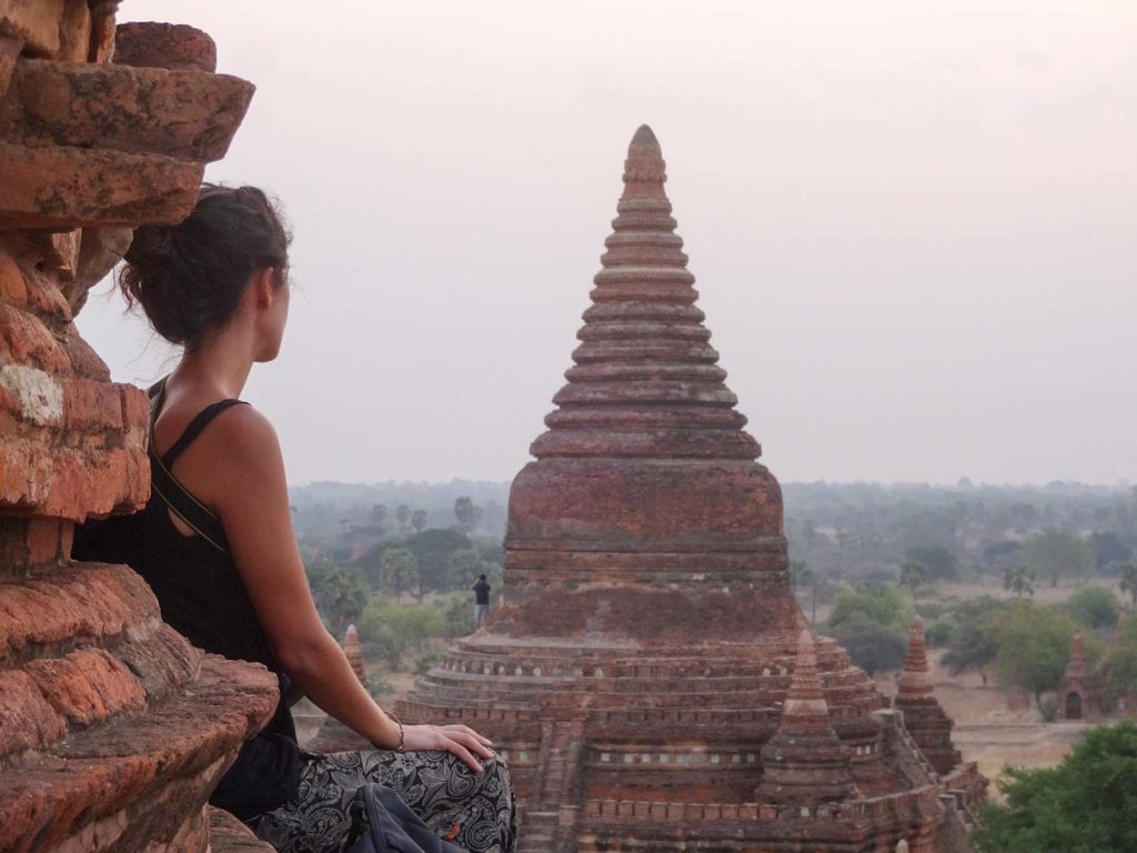 Nascer do Sol em Bagan, Myanmar