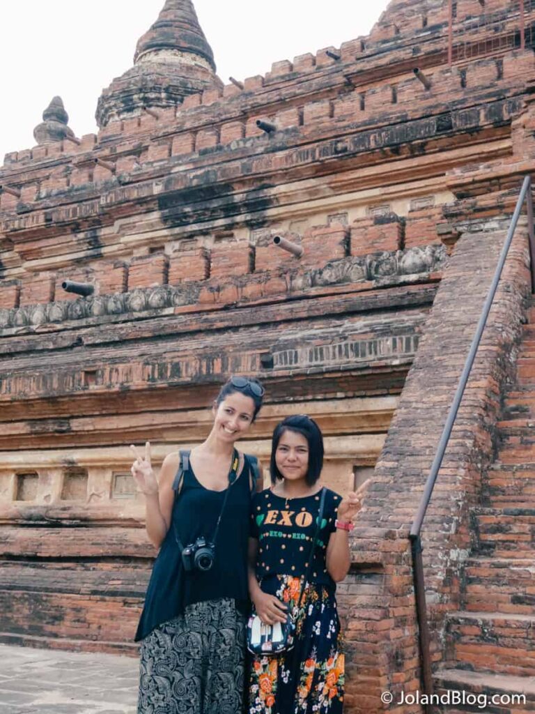 Templo em Bagan, Myanmar | Como fazer a mala de viagem