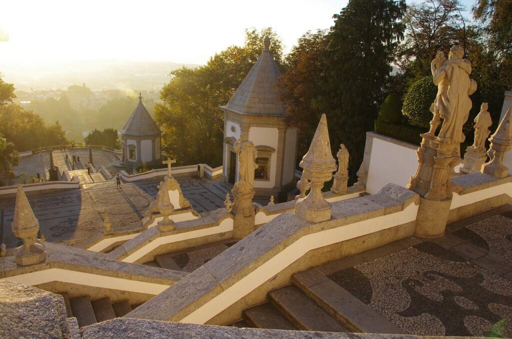 Vista do Bom Jesus em Braga