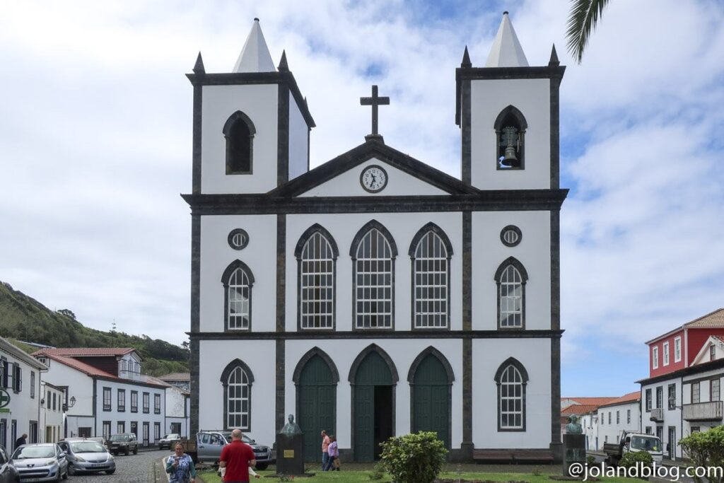 Main church in Lajes do Pico | What to do in Pico Island, Azores | O que visitar na Ilha do Pico