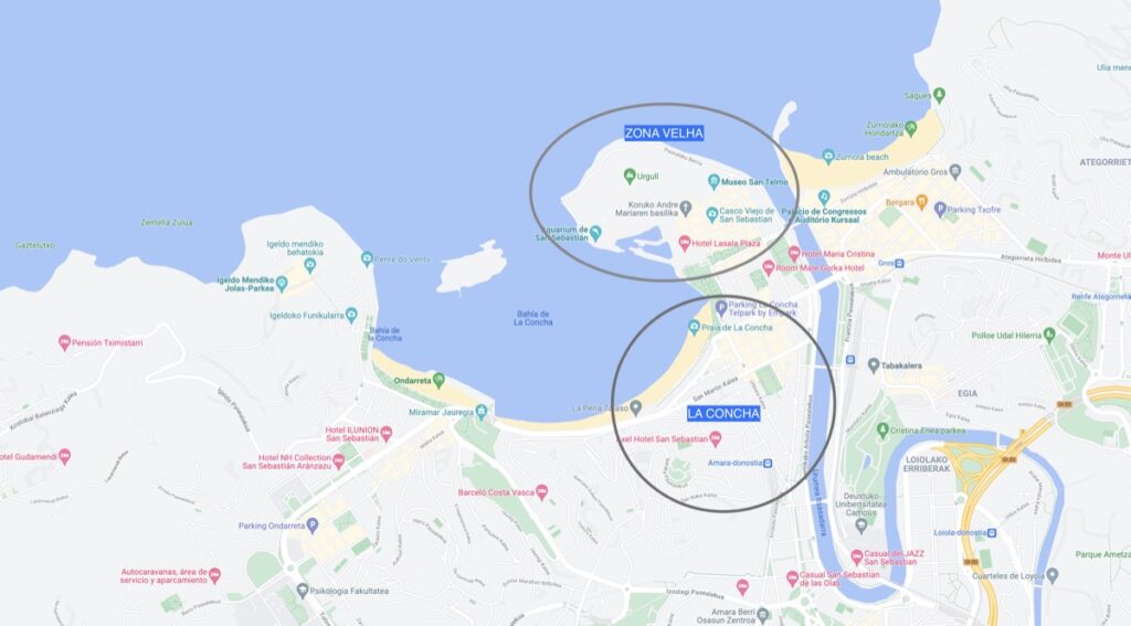 Onde ficar alojado em San Sebastián, Espanha