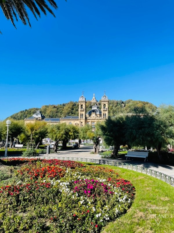 Jardins Alderi Eder em San Sebastián, Espanha