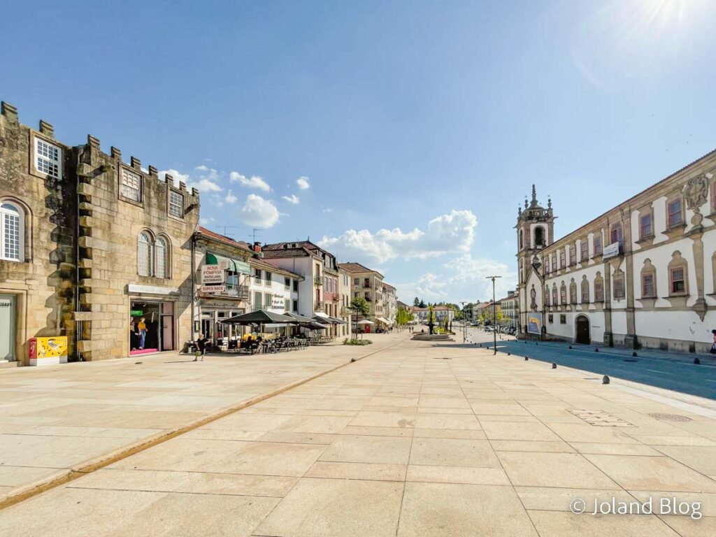Centro histórico da cidade de Vila Real | Caminho Português Interior de Santiago
