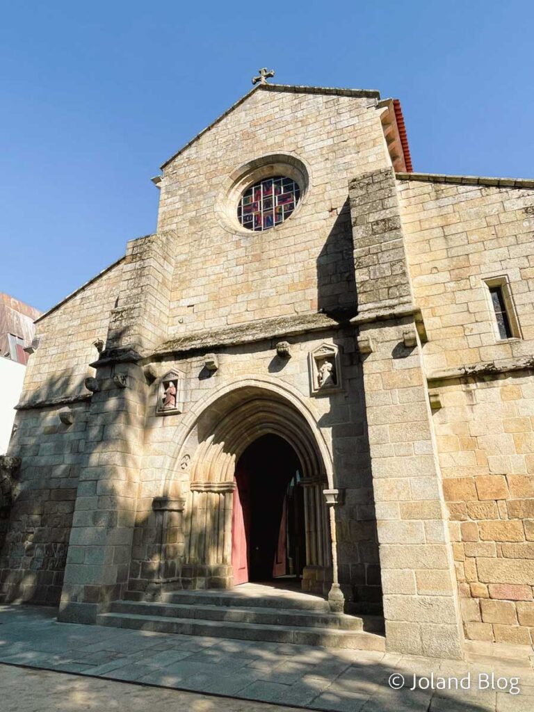 Catedral de Vila Real Caminho Português Interior de Santiago